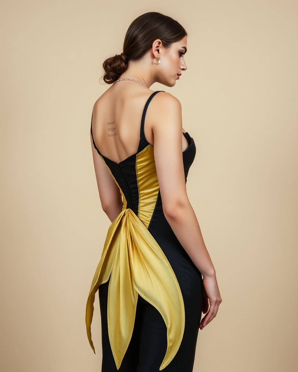 Swallowtail Square — Bodice, Onyx