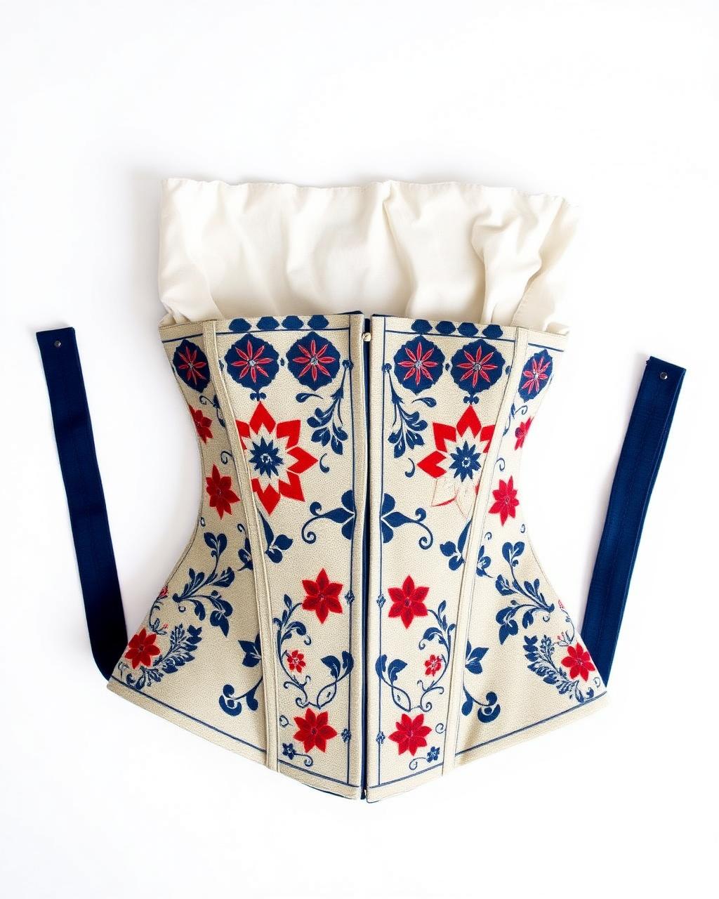 Ajrakh Indigo — Underbust, Indigo