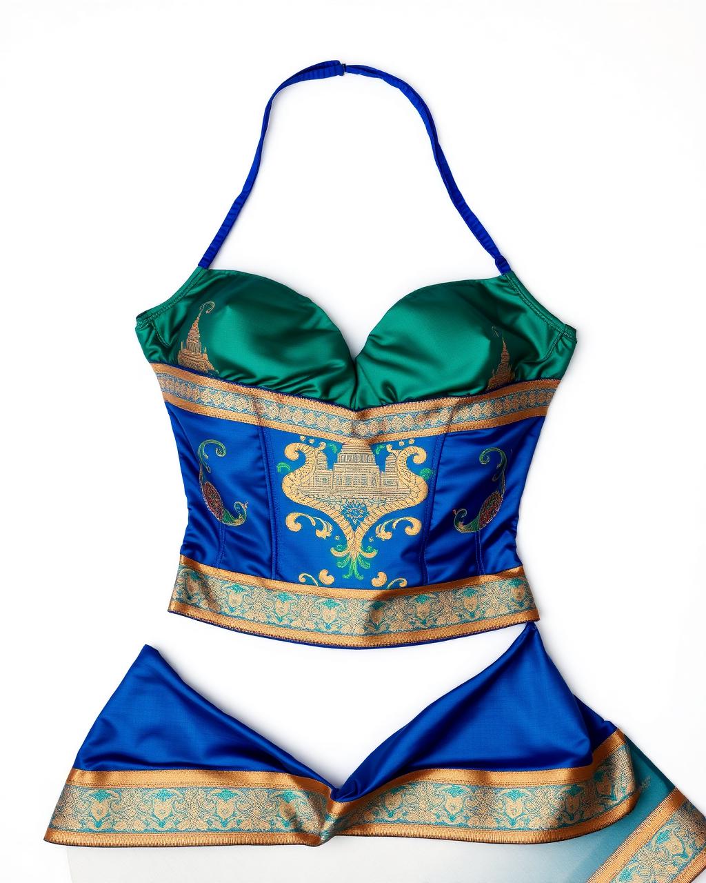 Kanjeevaram Halter