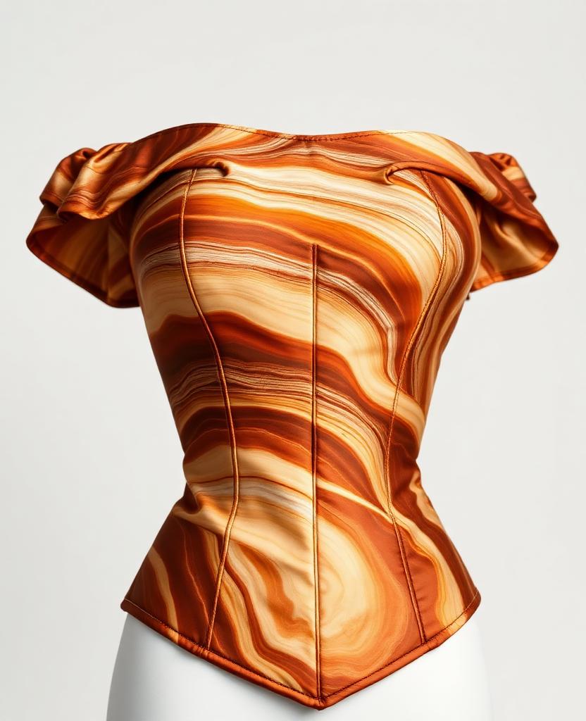 Jupiter Storm Bardot — Bodice, Amber