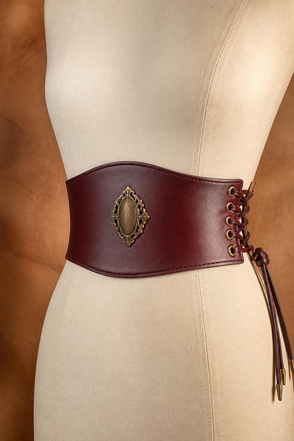 Cardinal Cincher — Waist Cincher, Burgundy