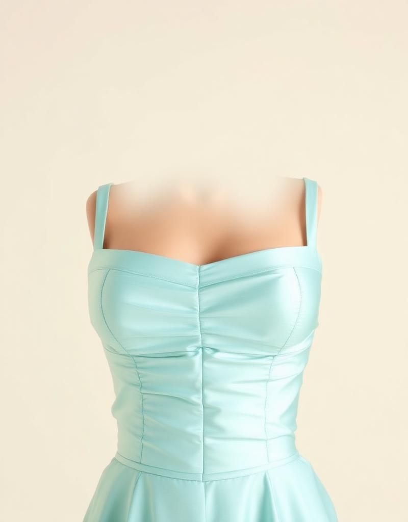 Sea Glass Square — Bodice, Aqua