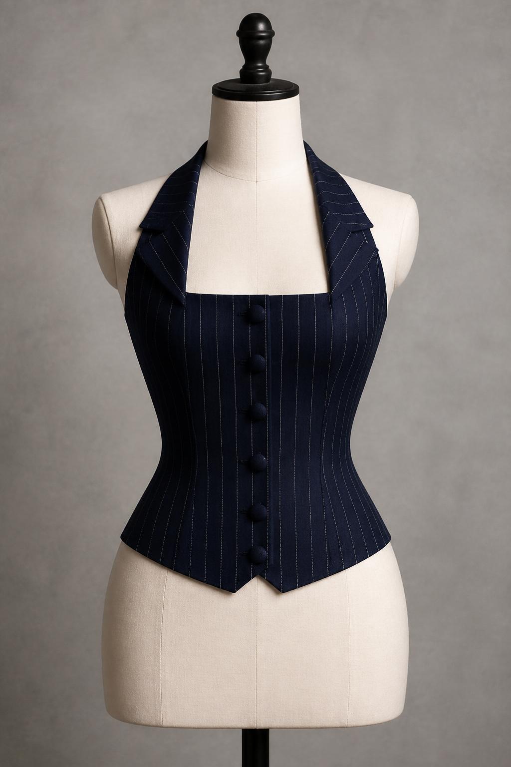 Navy Counsel — Bodice, Navy