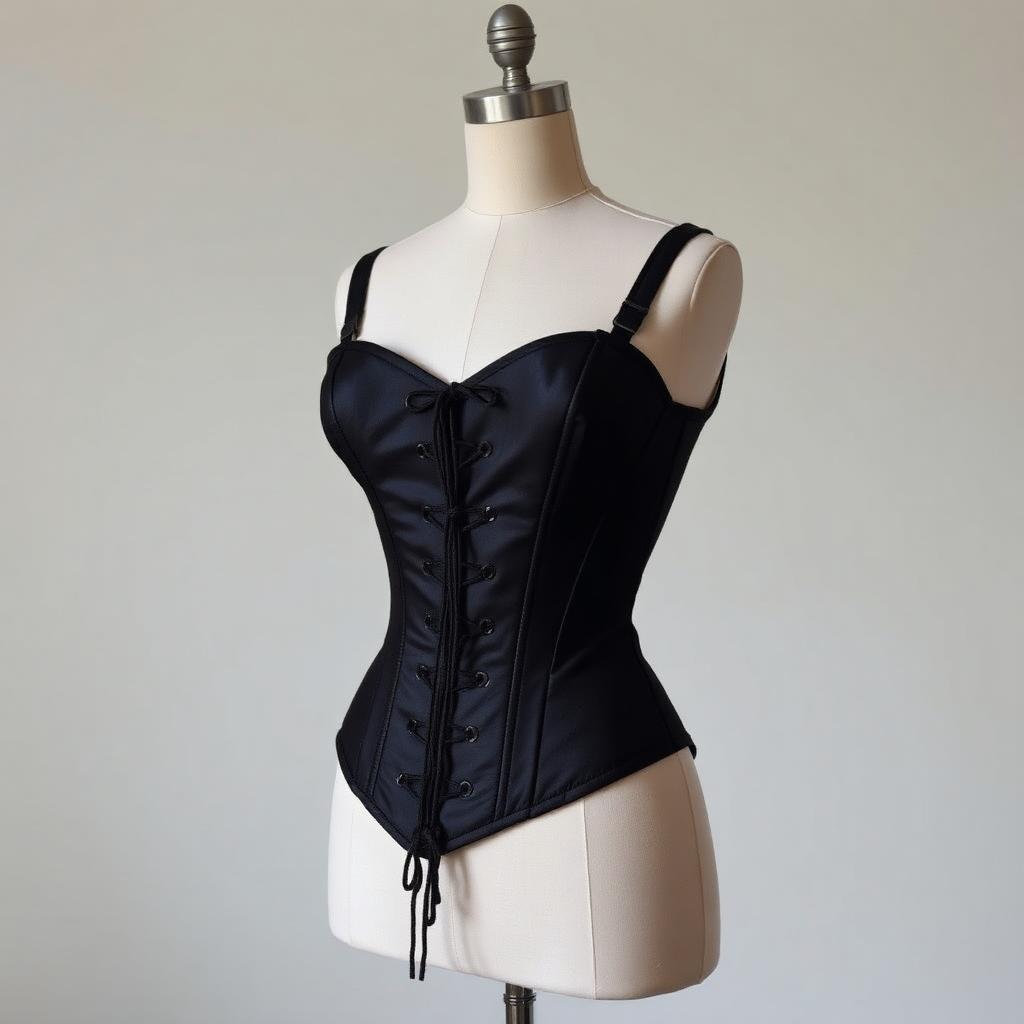 Quill Underbust — Underbust, Black