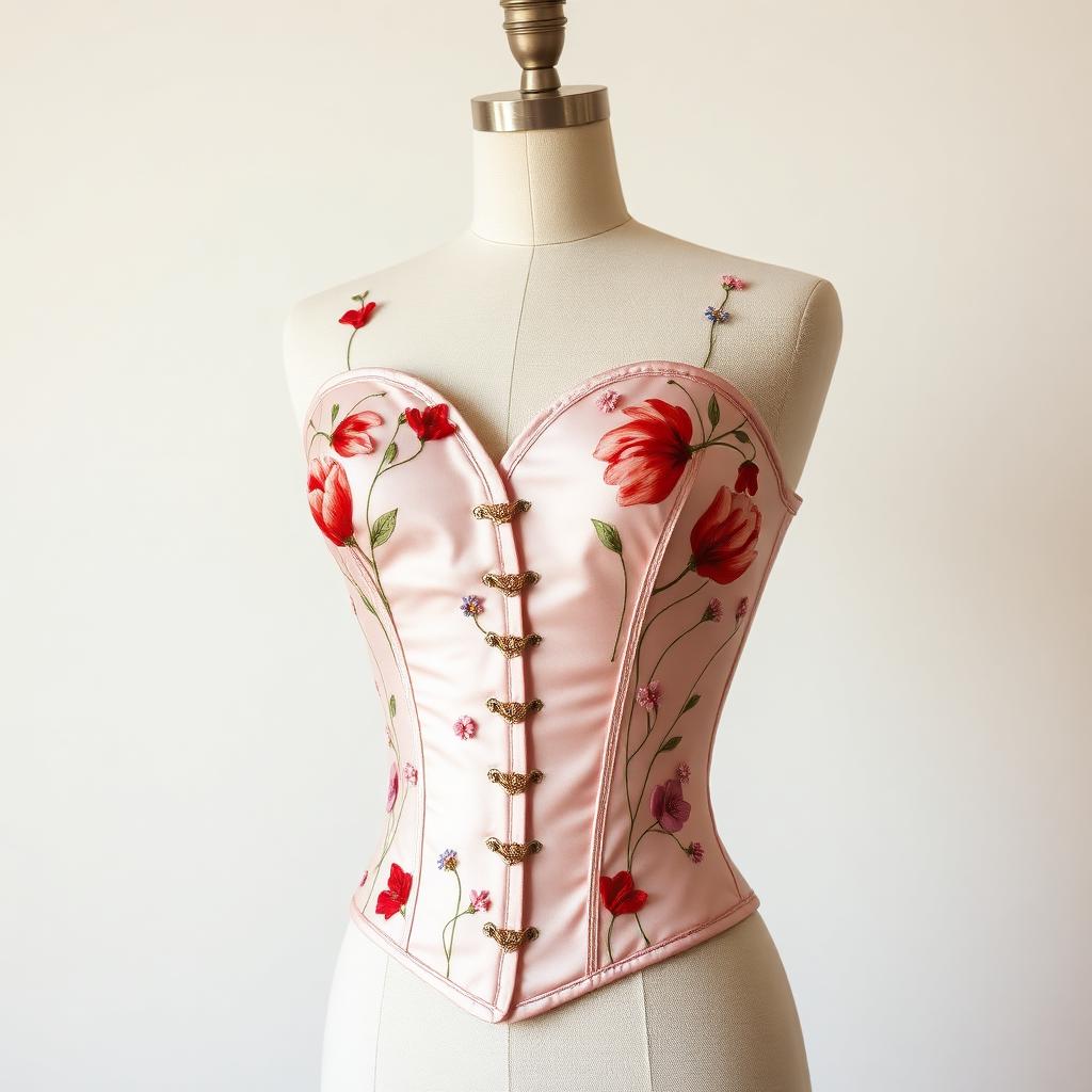 Tulip Garden — Bodice, Blush